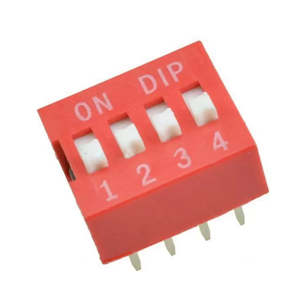 Dip Switch 4 Way 