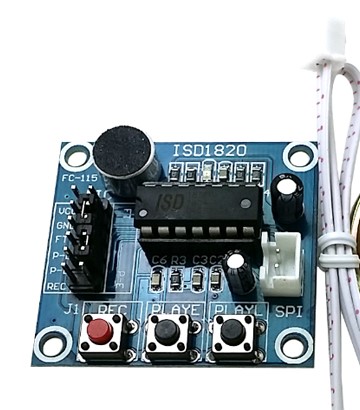ISD1820 Voice Recording Module + Speaker