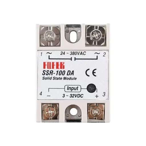 Solid State Relay 3V~32V DC to AC 24V~380V SSR-25 DA