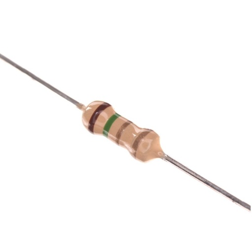 Carbon Resistor 510Ω 0.25W Through Hole Ceramic Capacitor 4.7nF 50V 